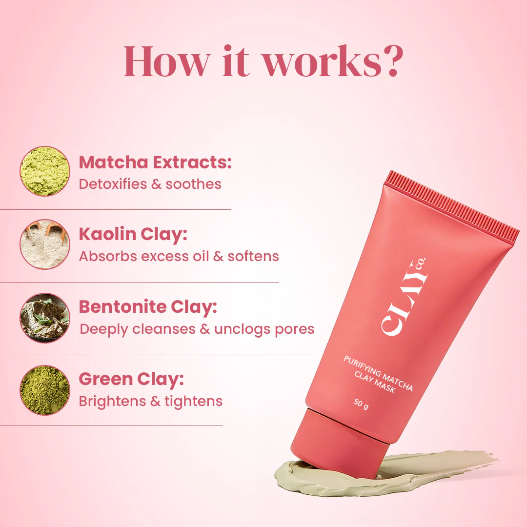 Detoxifying Matcha Clay Mask | 50g - Image 4