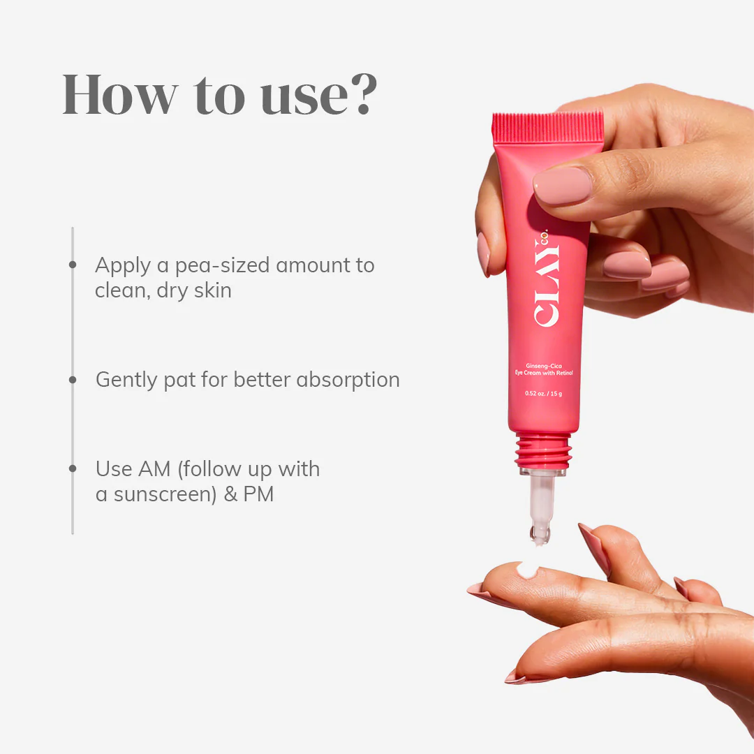 Ginseng Cica Eye Cream with 0.15% Retinal | 15g - Image 3
