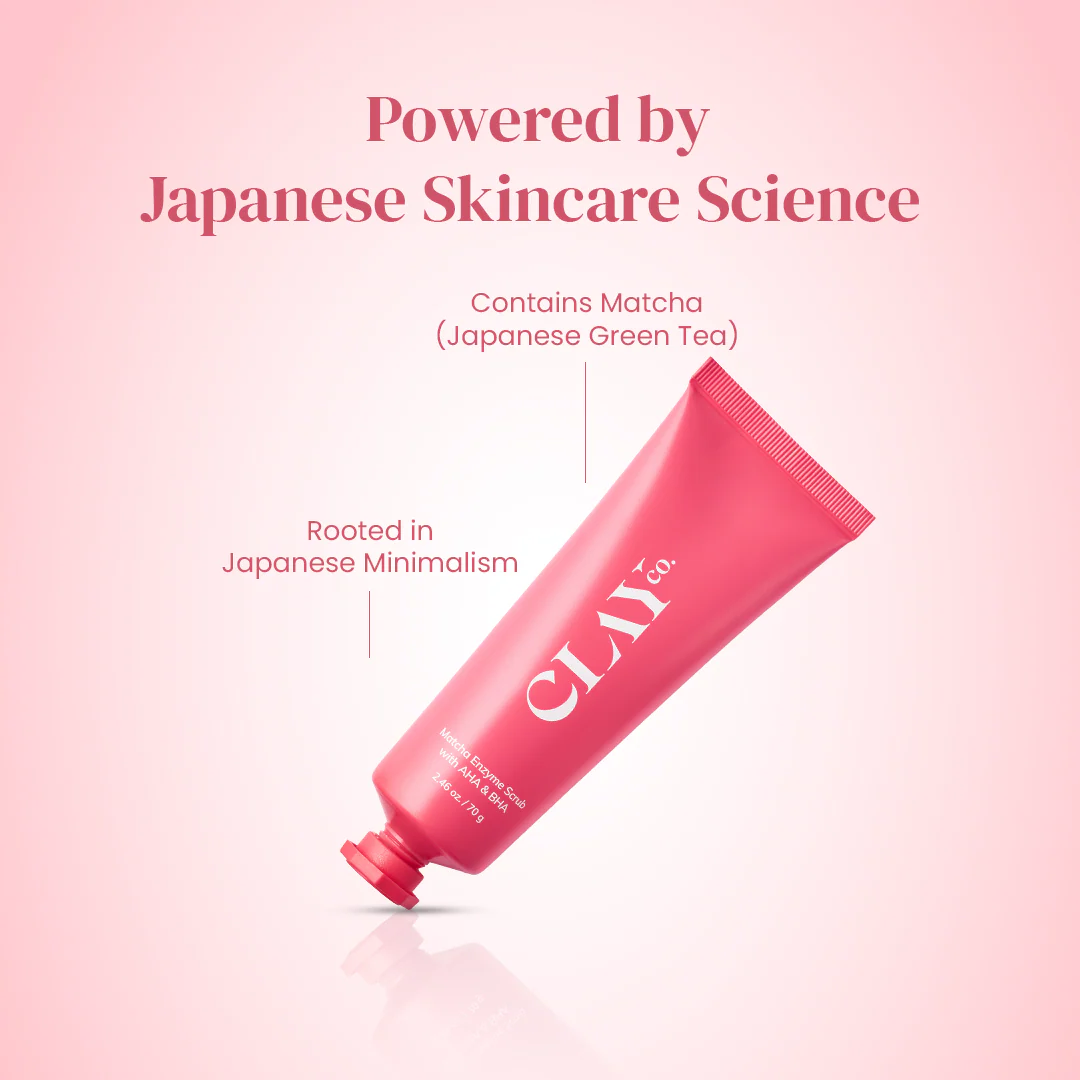 Matcha Enzyme Scrub with AHA & BHA - Set of 2 x 70g - Image 5
