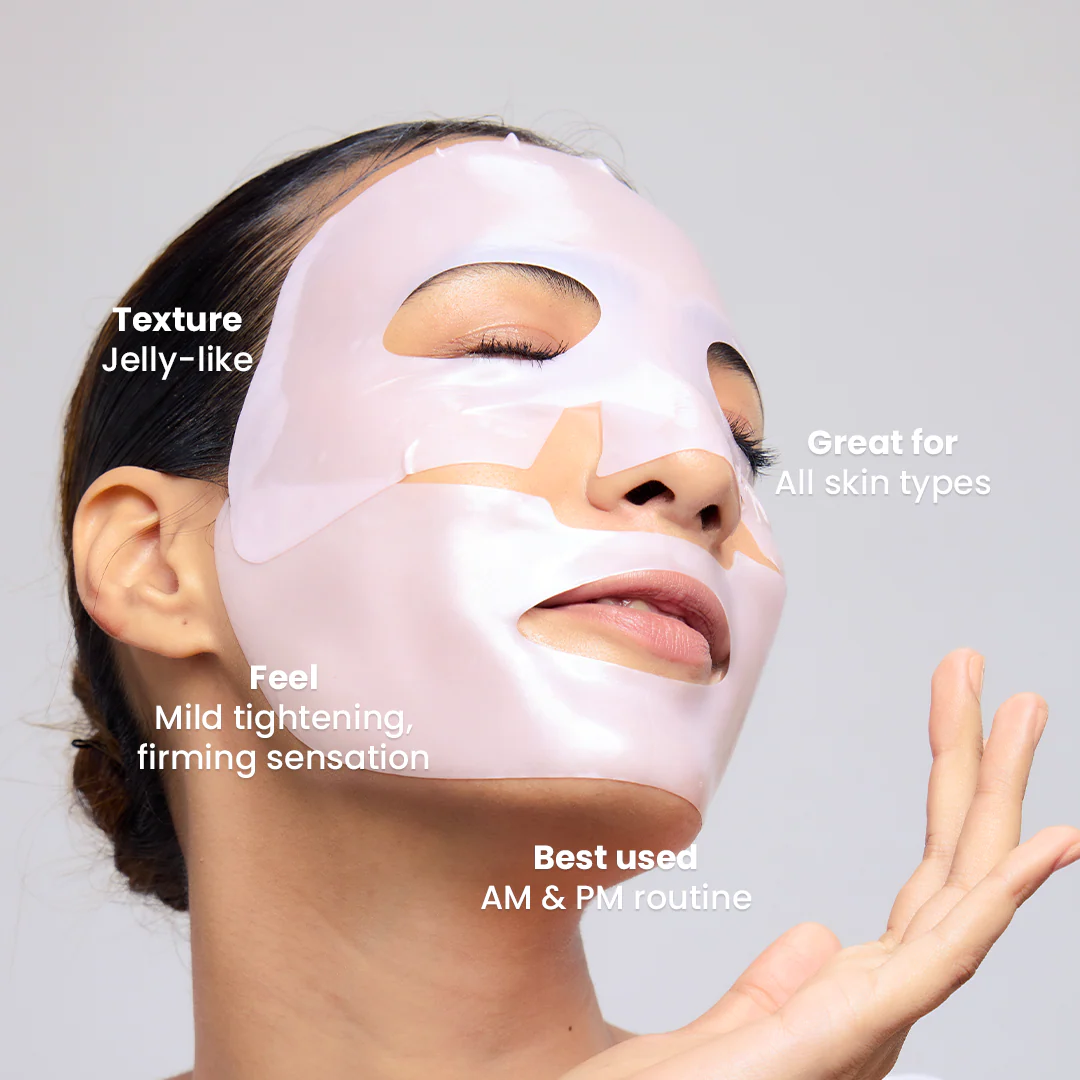 Rice & Ceramide Collagen Sheet Mask with PDRN - Set of 2 x 35g - Image 7