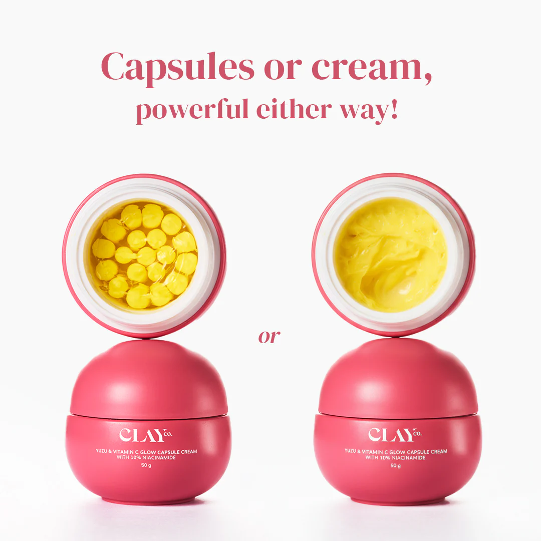 Yuzu & Vitamin C Glow Capsule Cream with 10% Niacinamide | 50g - Image 9
